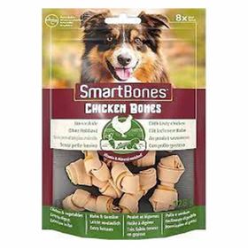 Smart Bones 8'li 128 gr Tavuklu Mini Düğüm Köpek Ödül Kemiği