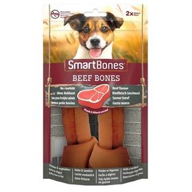 Smart Bones Biftekli Medium 2x158 gr Kemik Köpek Ödülü