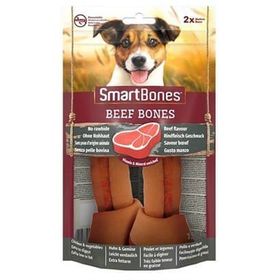 Smart Bones Biftekli Medium 2x158 gr Kemik Köpek Ödülü