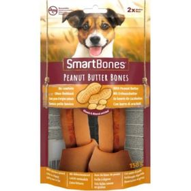 Smart Bones Orta Irk Köpekler için Yer Fıstıklı 2x158 gr Ödül Kemiği