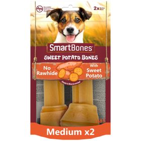 Smart Bones Tatlı Patatesli Medium Kemik 2'li Köpek Ödülü