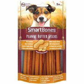 Smart Bones Tavuk ve Fıstık Ezmeli 100 gr Stick Köpek Ödülü