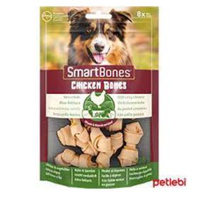 Smart Bones Tavuklu Düğümlü 8x128 gr Küçük Irk Köpek Ödül Maması