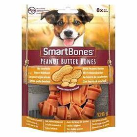Smart Bones Tavuklu Fıstık Ezmeli Mini Düğüm Kemik 128 gr Köpek Ödülü