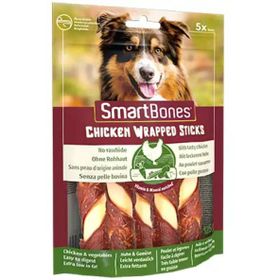 Smart Bones Tavuklu Sarma 5x125 gr Köpek Ödül Kemiği