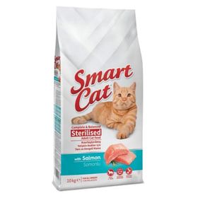 Smart Cat 10 kg Sterilised Somonlu Kısırlaştırılmış Kedi Maması