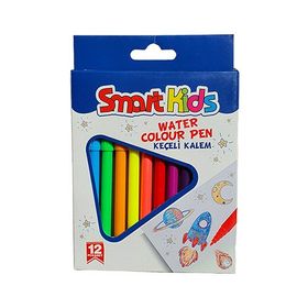Smart Kids 12 Renk Parlak Keçeli Boya Kalemi
