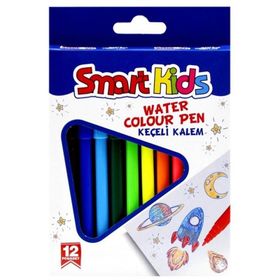 Smart Kids 12 Renk Parlak Keçeli Boya Kalemi