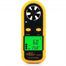 Smart Sensor AR 816 Rüzgar Hızı Ve Sıcaklık Ölçer Anemometre