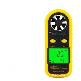 Smart Sensor AR 816 Rüzgar Hızı Ve Sıcaklık Ölçer Anemometre