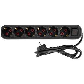 Smart Socket Anahtarlı 6 Soketli 1,5 m Topraklı Uzatma Grup Priz