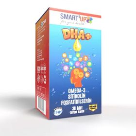 Smart Up DHA Sitikolin Omega-3 Fosfatidilserin 30 Kapsül Balik Yagi