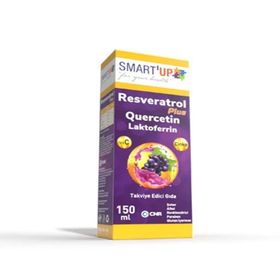 Smart Up Resveratrol Plus Quercetin Laktoferrin 150 ml Şurup