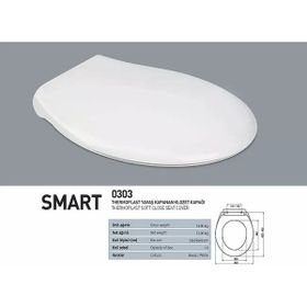 Smart Yavaş Kapanır Klozet Kapağı