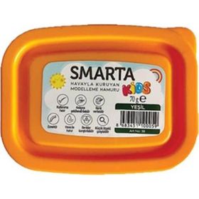 Smarta Kids 70 gr Yeşil Havayla Kuruyan Modelleme Hamuru
