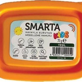 Smarta Kids 70 gr Yeşil Havayla Kuruyan Modelleme Hamuru