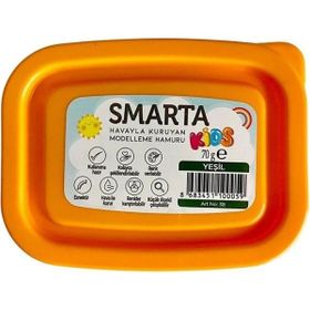 Smarta Kids 70 gr Yeşil Havayla Kuruyan Modelleme Hamuru