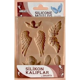 Smarta Melekler 10x13 cm Slikon Kalıp
