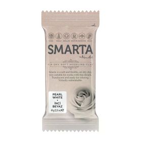 Smarta Metalik Beyaz İnci 60 gr Hobi Boyası