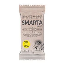 Smarta Neon Sarı 100 gr Hobi Boyası