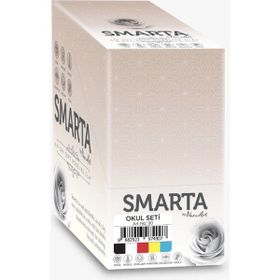 Smarta Nureart Air Dry Soft Modeling Clay 50 Gr. X 5 Renk 90 Sanat Boyası