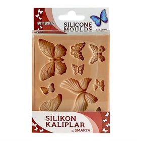 Smarta SK1013005 Kelebekler Silikon Kalıp