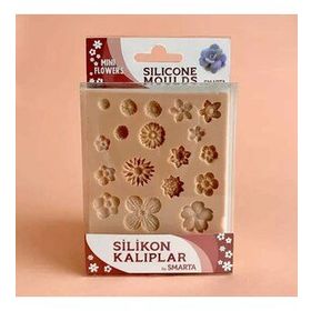 Smarta SK1013010 Küçük Çiçekler Silikon Kalıp