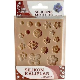 Smarta SK1013010 Küçük Çiçekler Silikon Kalıp
