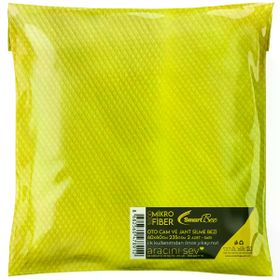 SmartBee 2'li 40x40 cm 235 GSM Mikrofiber Cam ve Jant Silme Bezi