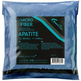 SmartBee Apatite 50x70 cm 440GSM - Mavi Mikrofiber Oto Kurulama Havlusu