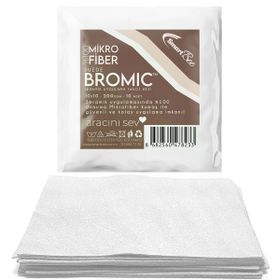 SmartBee Bromic 10'lu Suede 10x10 cm 200GSM - Beyaz Mikrofiber Seramik Uygulama Bezi
