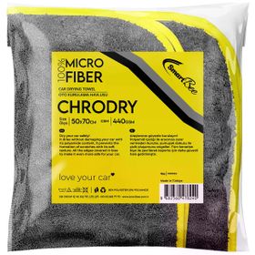 SmartBee Chrodry 50x70 cm 440GSM - Antrasit Mikrofiber Oto Kurulama Havlusu