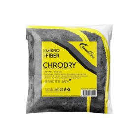 SmartBee Chrodry 50x70 cm 440GSM - Antrasit Mikrofiber Oto Kurulama Havlusu
