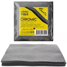 SmartBee Chromic 10'lu Suede 10x10 cm 200GSM - Gri Mikrofiber Seramik Uygulama Bezi