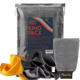 SmartBee Kingpack Mikrofiber Antrasit Oto Yıkama Paketi