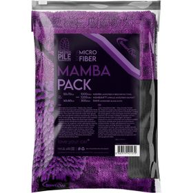 SmartBee Mambapack Hybrid Twisted Pile Mor Mikrofiber Oto Yıkama Paketi
