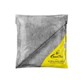 SmartBee Mikrofiber 40x60 cm 440GSM - Antrasit Çift Yüzlü Araç Kurulama Bezi