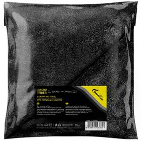SmartBee Mikrofiber 50x70 cm 440GSM - Antrasit Çift Yüzlü Araç Kurulama Bezi
