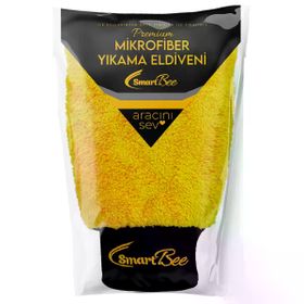 SmartBee Premium Mikrofiber Araç Yıkama ve Cila Eldiveni