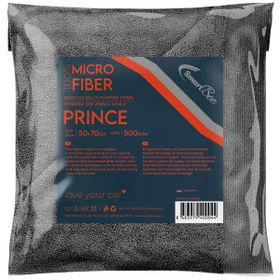 SmartBee Prince 50x70 cm 500GSM – Gri Kenarsız Oto Kurulama Havlusu