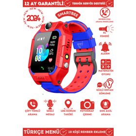 SmartBee Q19 Kırmızı Akıllı Saat