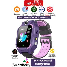 Smartberry Z2 Mor Çocuk Akıllı Saat