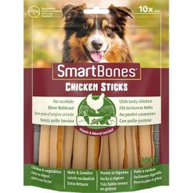 SmartBones 10'lu 200 gr Tavuklu Stick Köpek Ödülü
