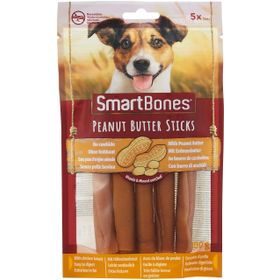 SmartBones Fıstık Ezmeli 5'li Sticks Köpek Ödülü