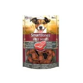 SmartBones Sığır Etli Mini Düğüm Kemik 8x128 gr Köpek Ödülü