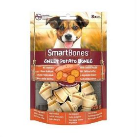 SmartBones Tavuk ve Tatlı Patatesli Mini Düğüm Kemik 8x128 gr Köpek Ödülü