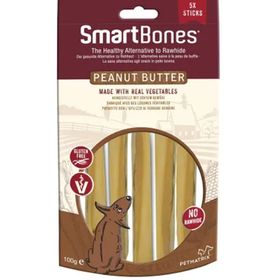 SmartBones Yer Fıstıklı 5x100 gr Köpek Ödül Maması