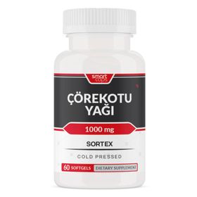 Smartcaps Sortex 1000 mg Çörekotu Yağı