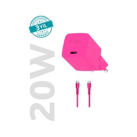 Smartcharger Neon 2scg20cn Gan 20w Pd Seyahat Hızlı Şarj Aleti + Usb-c - Usb-c 3a Kablo