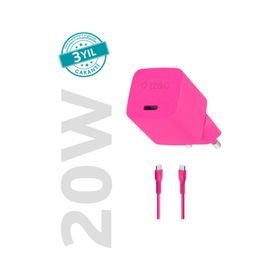 Smartcharger Neon 2scg20cn Gan 20w Pd Seyahat Hızlı Şarj Aleti + Usb-c - Usb-c 3a Kablo